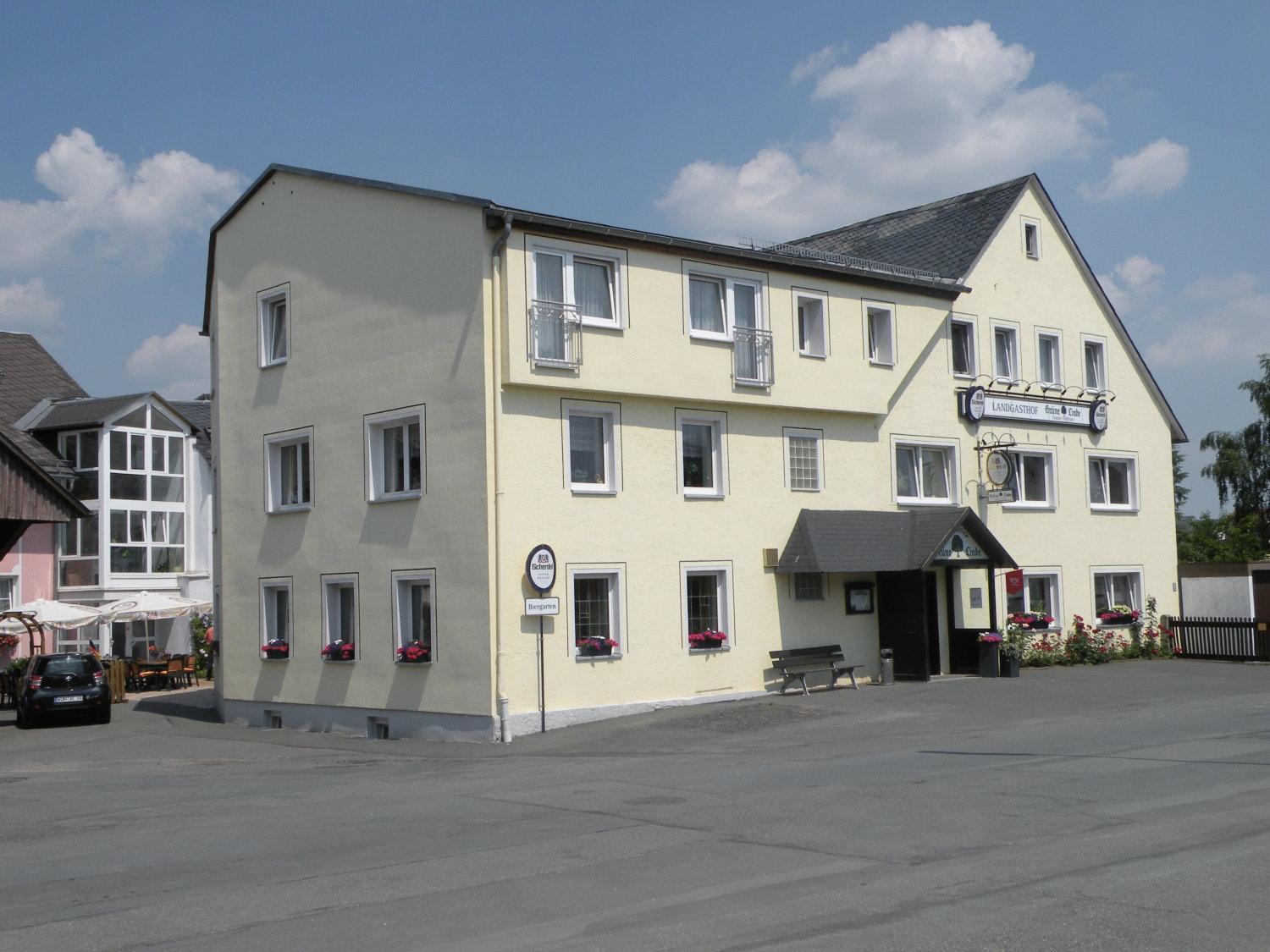 Landgasthof Grüne Linde Exterior foto